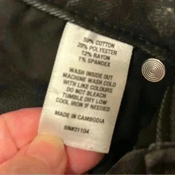 Wonderly black mid-rise skinny ankle jeans size 6R - Picture 4 of 9